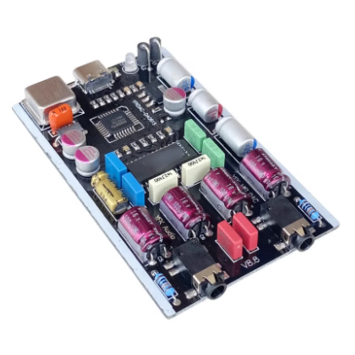 AAA87 PCM2706DAC TDA1305 Decodificador Amp I2S para 3,5 mm Saída USB Amp USBDAC Decodificador G2-009