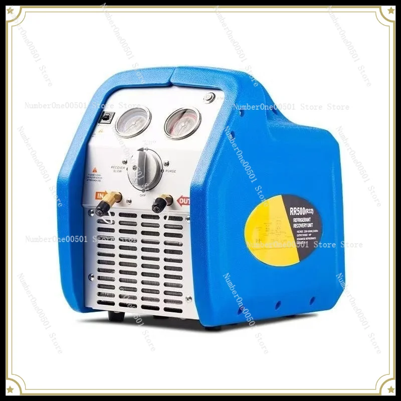 Electric Aluminum AlloyRefrigerant Collector, Single Double Cylinder Pump for Air Conditioner and Cold Storage Fluoride Recovery