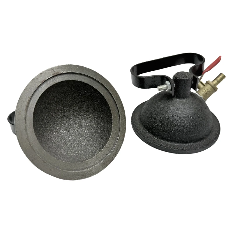 Magdeburg Hemispheres, Steel /school Physics Laboratory Instrument