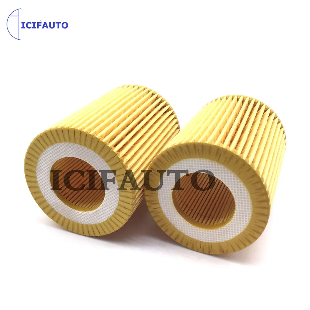 2/4/6/10 × فلتر زيت لسيارات BMW F20 F20N F21 F21N F30 F30N F31 F35 11427605342 11427611969 11427635557   ELH4463 OX825D HU7003x