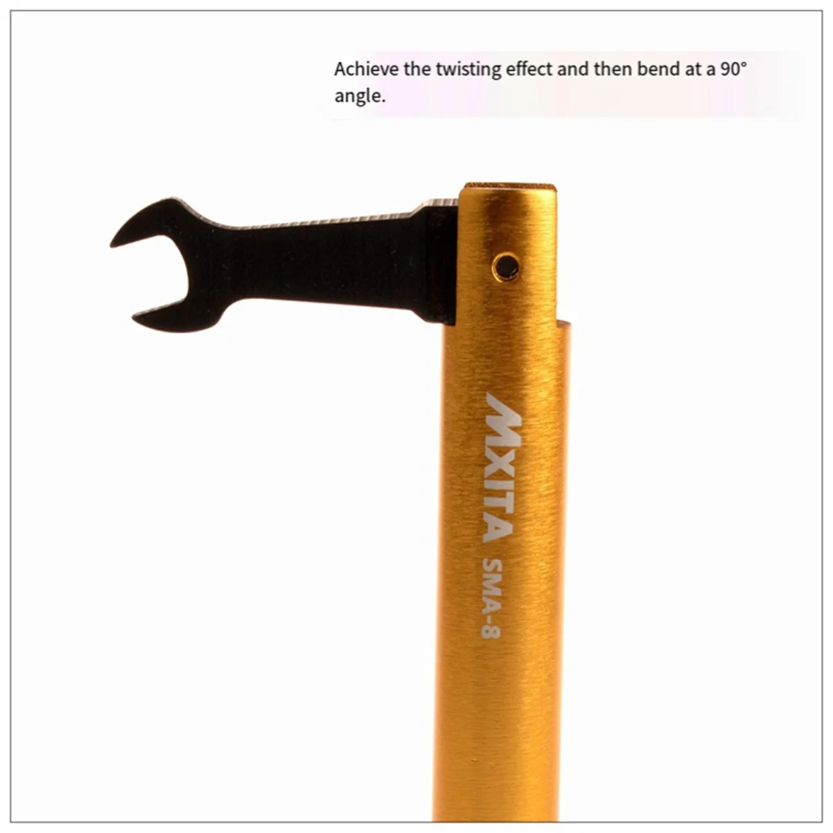 A83Z  8mm SMA Torque Wrench Connector Opening Electrommunication Spanner Coax Adapter Convertor Straight