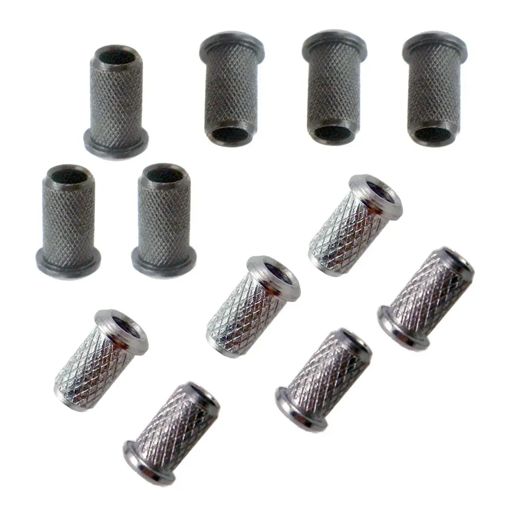 6 Piece Electric Guitar String Through Body Bushing Bushing Set