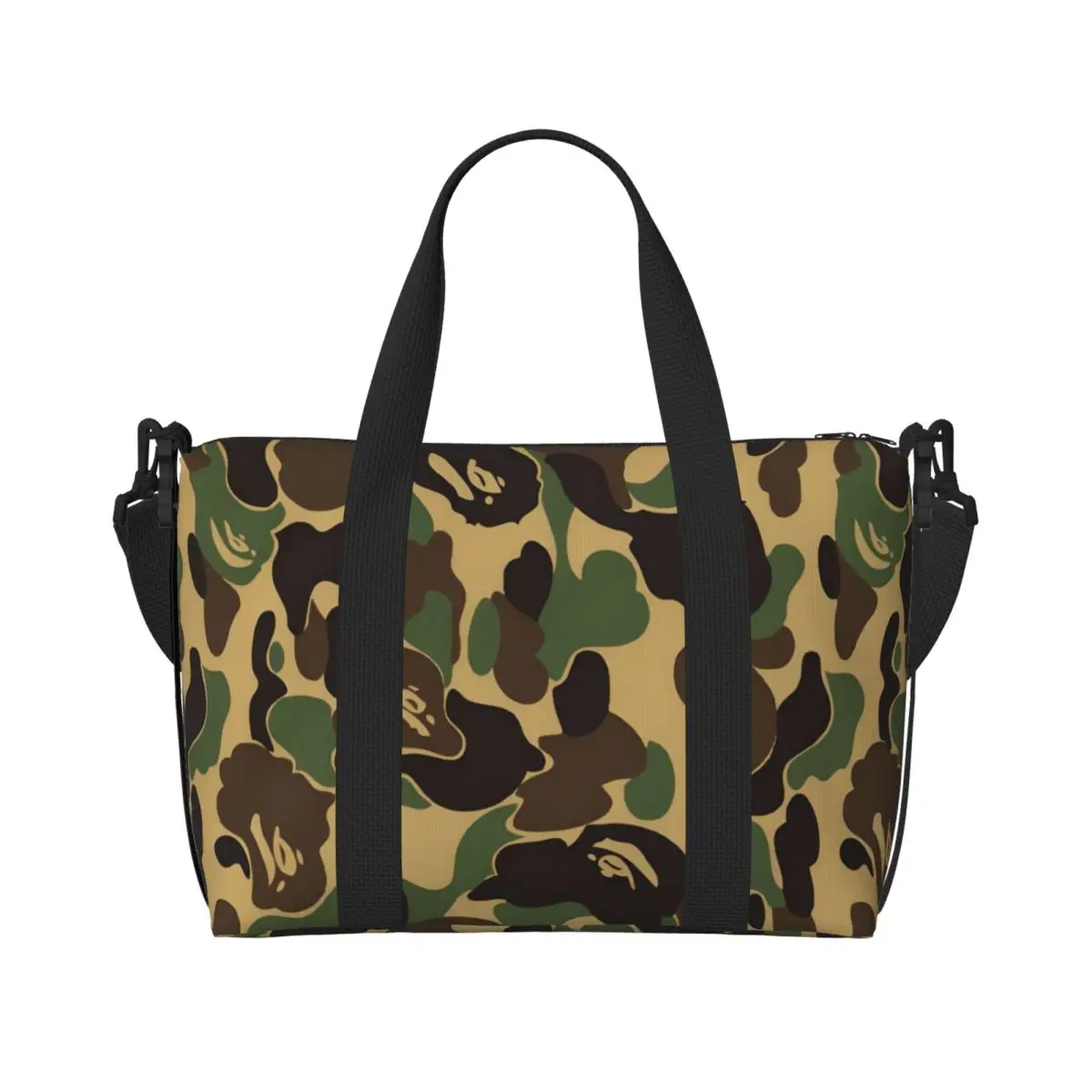 Like-Ape-Bape Handheld travel bag, large capacity sports and fitness bag, lightweight storage luggage bag