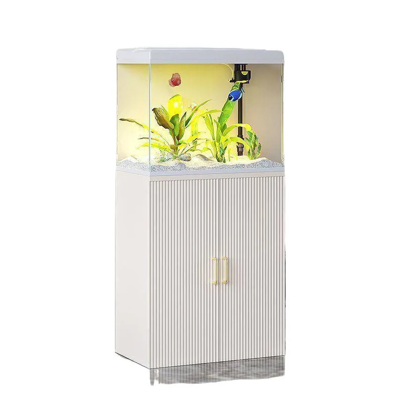 Fish tank living room household small and medium goldfish  floor-to-ceiling vertical new fish  filter oxygen generator