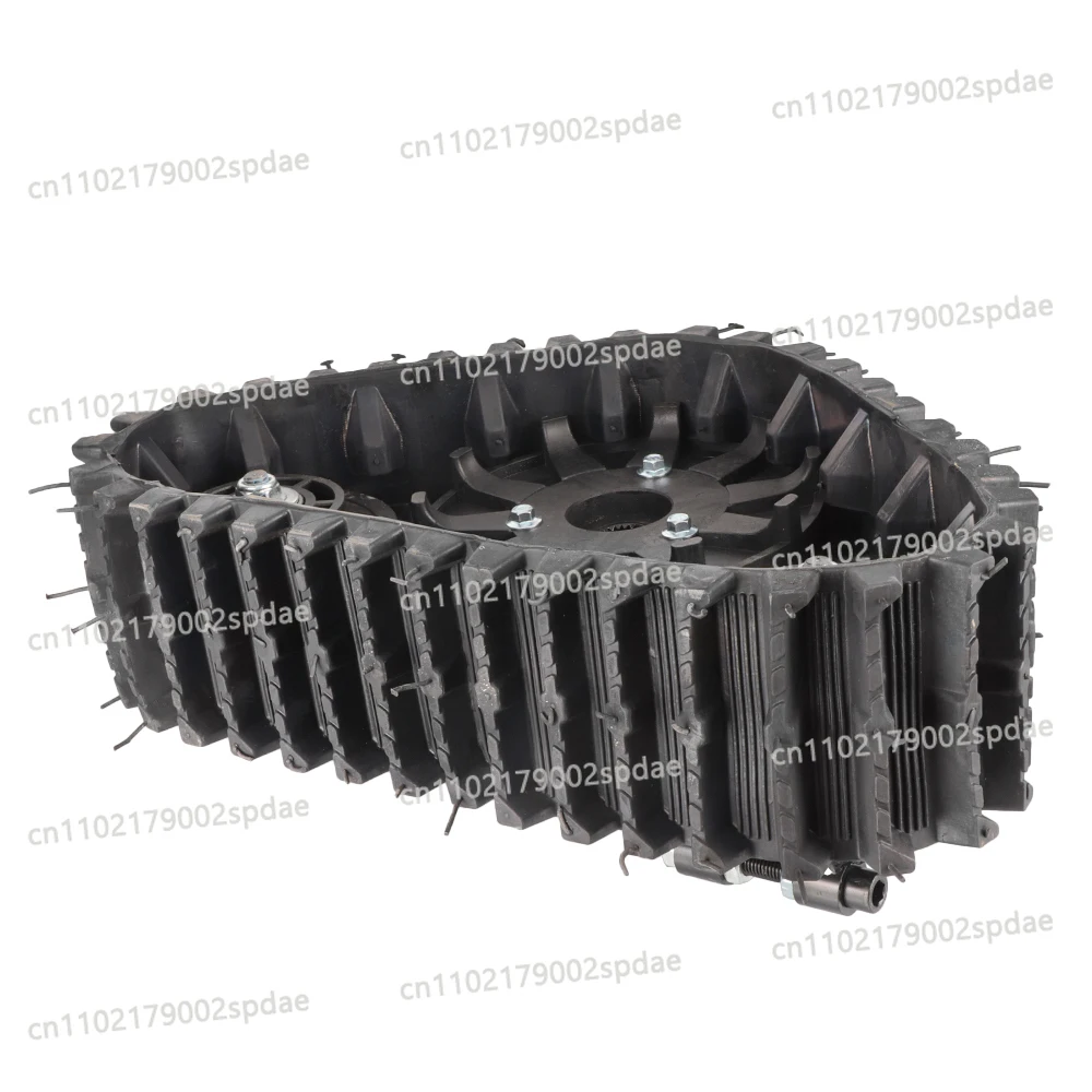 Snowmobile Rear Wheel Rubber Track Kit For Snow Sand Tracks Go Kart Winter Quad ATV UTV Buggy 23T Rear Axle image 4