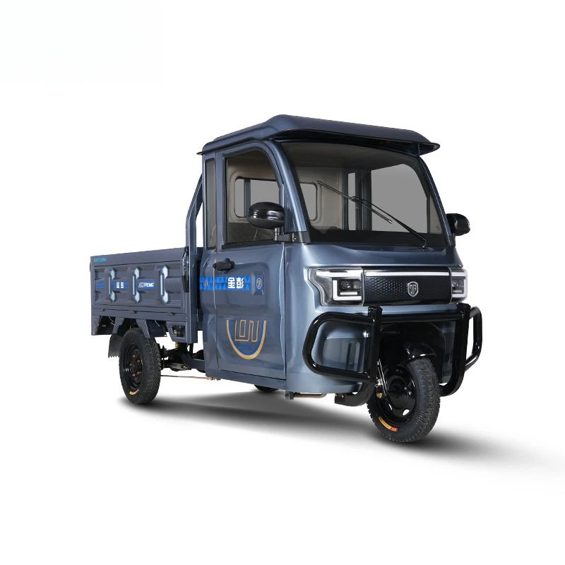 

Semi-enclosed household electric tricycle
