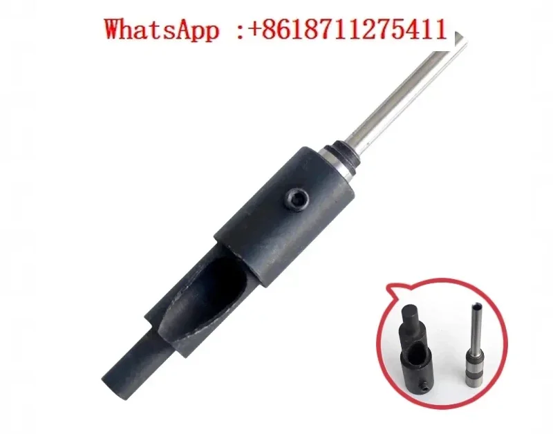 Set of Hollow Drill Bits And Clip Adapter For Electric Hand Drill Punching Machine Hole Punch Paper Drilling bit