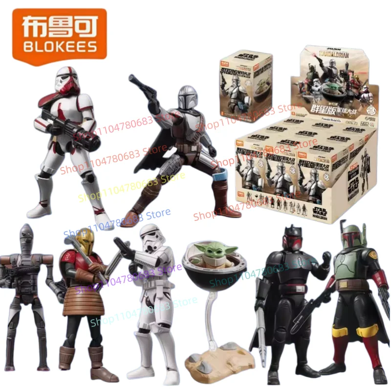 

Конструктор BLOKEES: Мандалорец, Грогу, Дин Джарин — сборные модели персонажей из фильма «Звёздные войны». Игрушки и подарки.