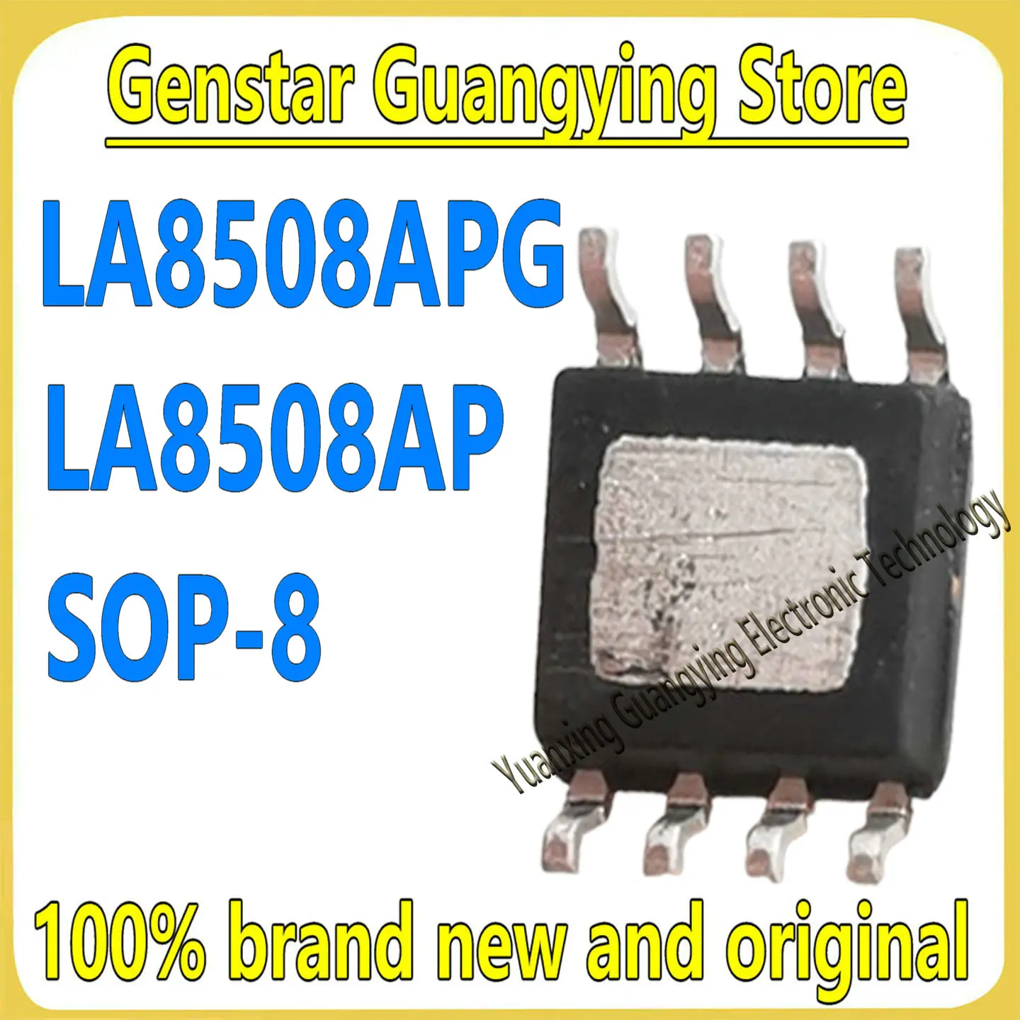 (10 pieces) LA8508APG, LA8508AP, LA8508 SOP-8 DC-DC Synchronous Buck Converter Chipset, 100% Brand New, In Stock