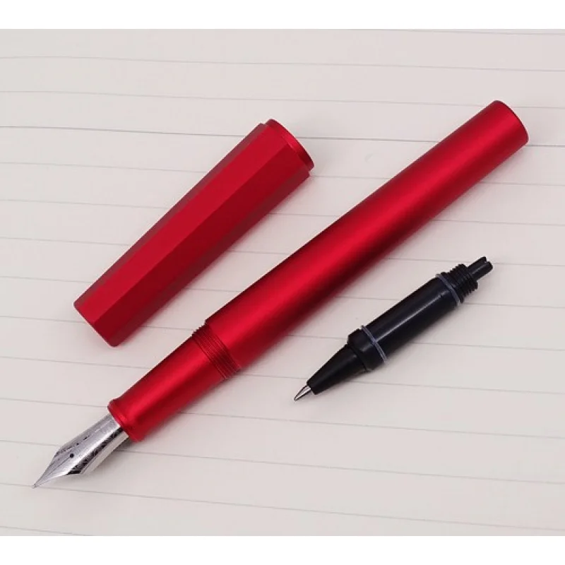 

A+ PENBBS 350 Fountain Pen Aluminum Alloy Anode Octagonal Fashion Ink Pen with Case