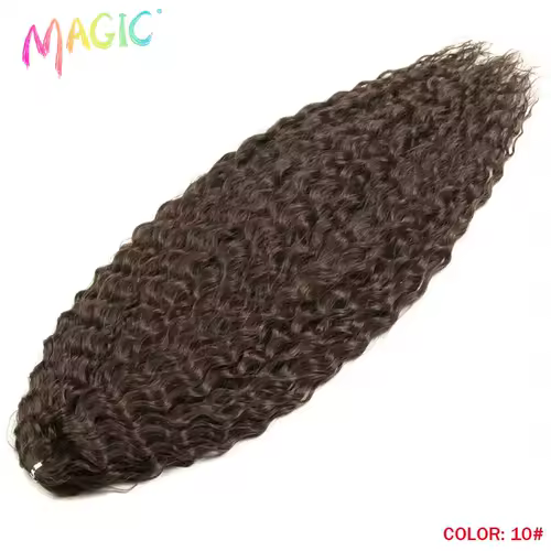Magic Ariel Curl Hair Water Wave Twist Crochet Hair Synthetic Braid Hair Ombre Blonde 22 Inch Deep Wave Braiding Hair Extension - Image 71