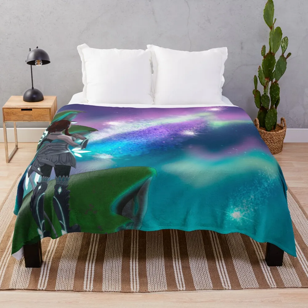 

Zephyra Celestial Ver 1 - Euthaeria Nebulous Throw Blanket for winter Soft christmas decoration Hair Blankets