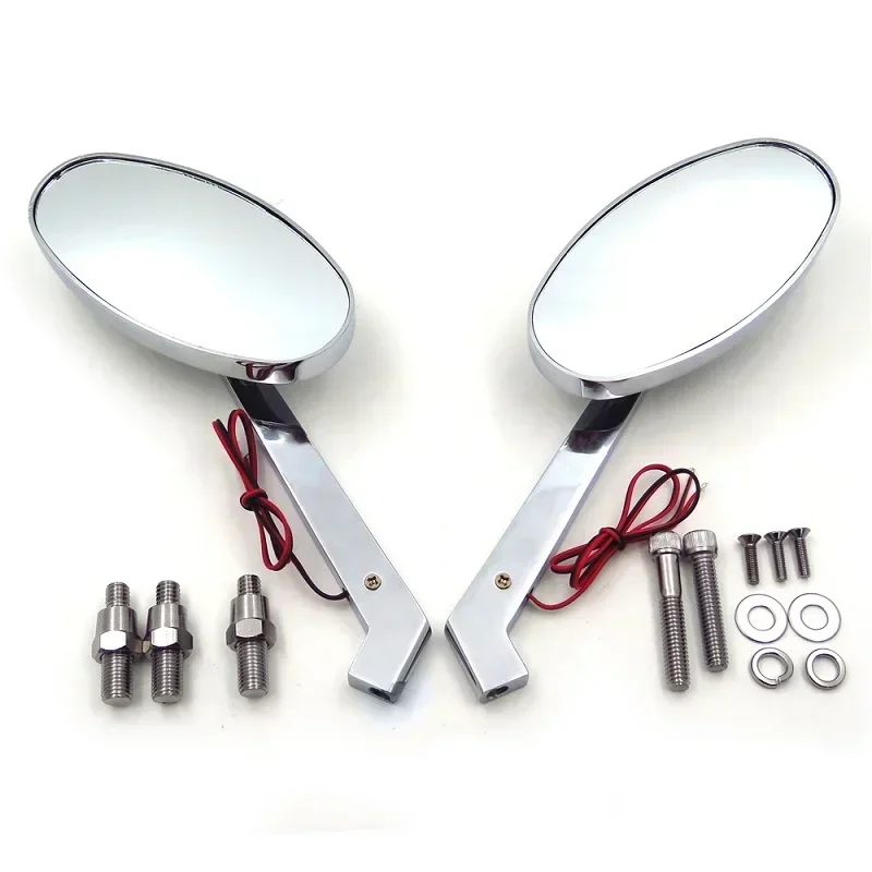 

Motorcycle Alloy Turn Signals Running Custom Mirror for For all Harley-Davidson models Softail Road King, Dyna Wide Glide