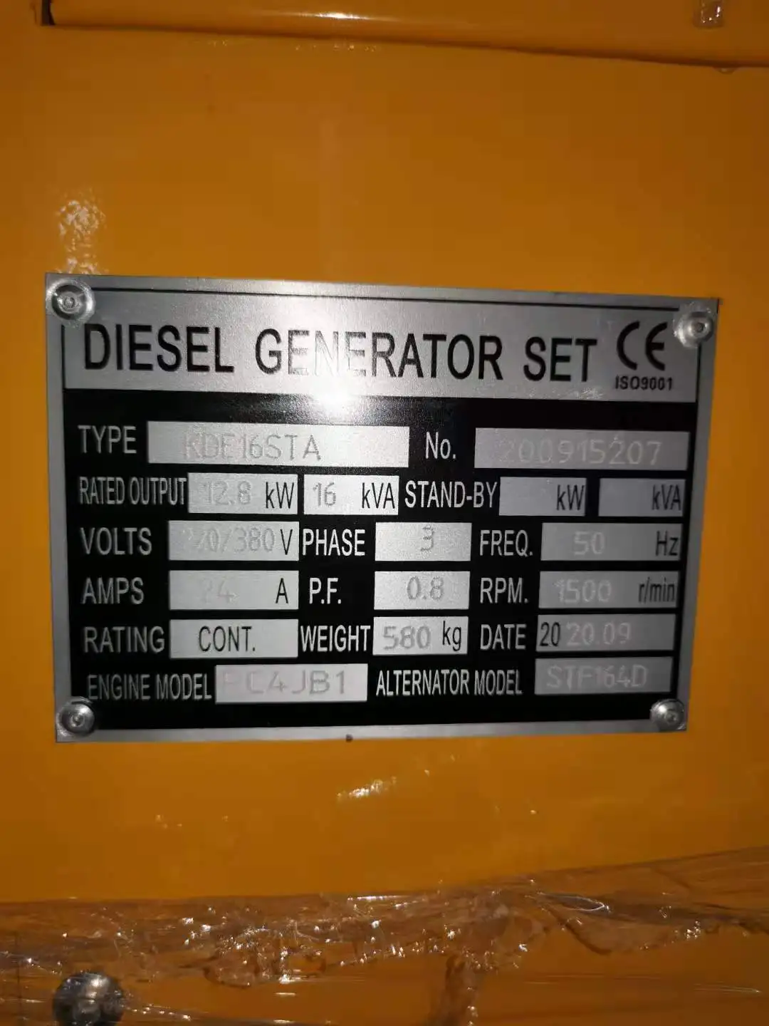 JSST Factory Direct Silent ’Diesel Generator 10KVA-50KVA 60Hz Frequency 230V Rated Voltage with Long Warranty & Remote Start