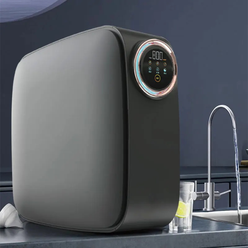 Large Flow 800G Four Stage RO Purification System Tankless Electric Plastic Household Hotel RV Direct Drinking Water Purifier