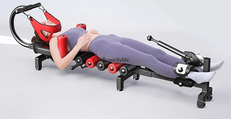 

Cervical Stretcher Spine Column Traction Artifact Medical Height Increase Fitness Leg Inversion Machine