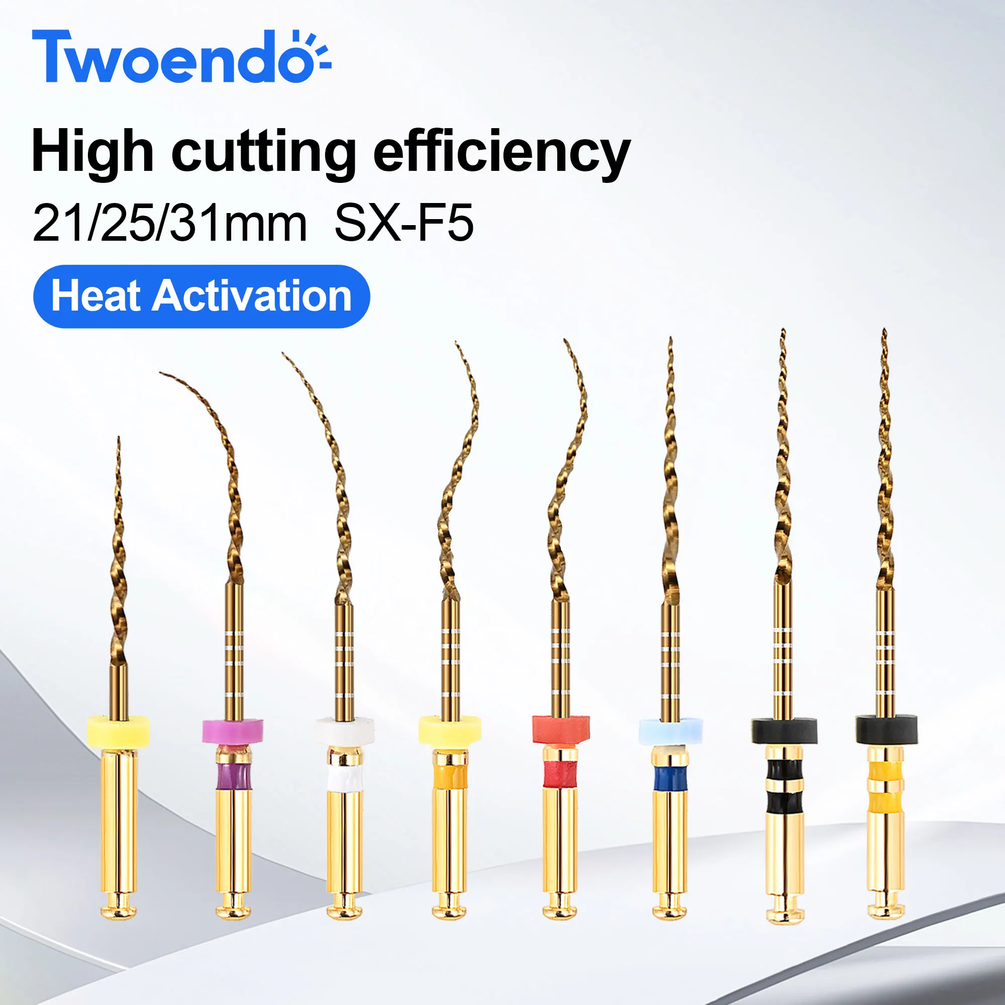 Dental Instrument Super Endo Files Gold Files Engine Use Rotary Files Golden Endondontic Root Canal NITI Dentist Tool
