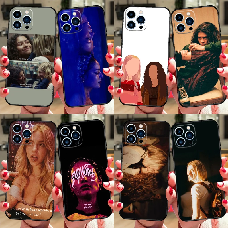 Euphoria Season 2 Rue and Jules Case For OnePlus 15 R 15T 13T 13 13R 12 12R 11 10R 10T Nord 6 CE 5 2 3 4 Lite N20 N30 Cover