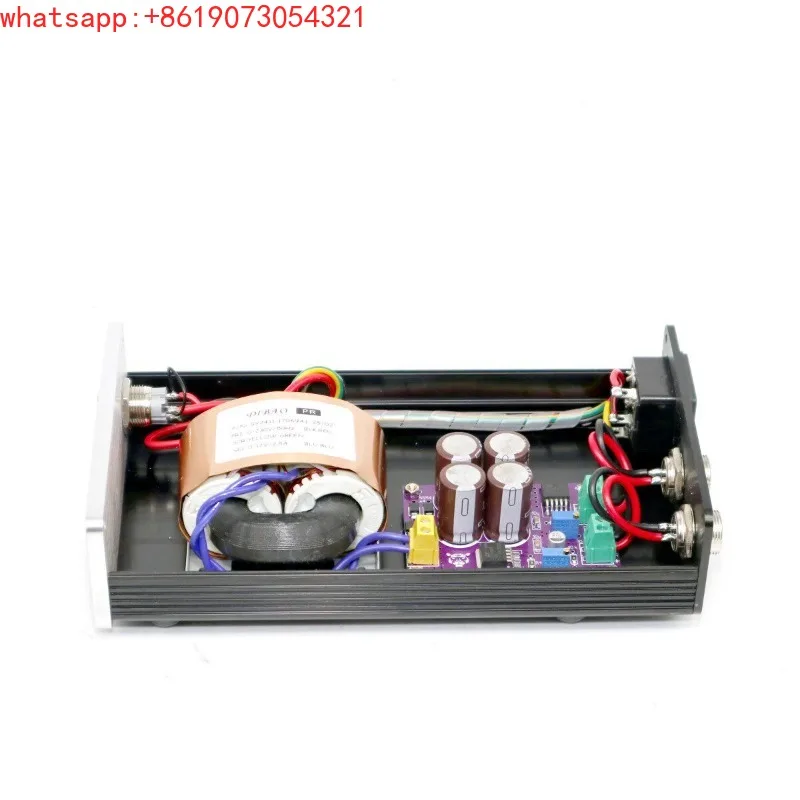 30W Ultra Low Noise LT1963A Double Group Voltage Output Regulator Linear Power Supply DC5V + DC12V