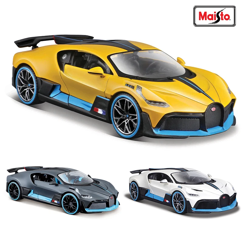 Maisto 1:24 Bugatti Bugatti DIVO car model die-casting static precision model collection gift toy tide play