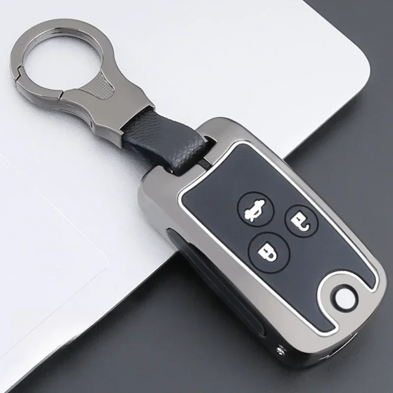 

Luxury Car Smart Key Case Cover Shell Keyring For Honda Civic Fit Accord CRV HRV Jazz Odyssey For Acura TL TSX ZDX RSX CRZ