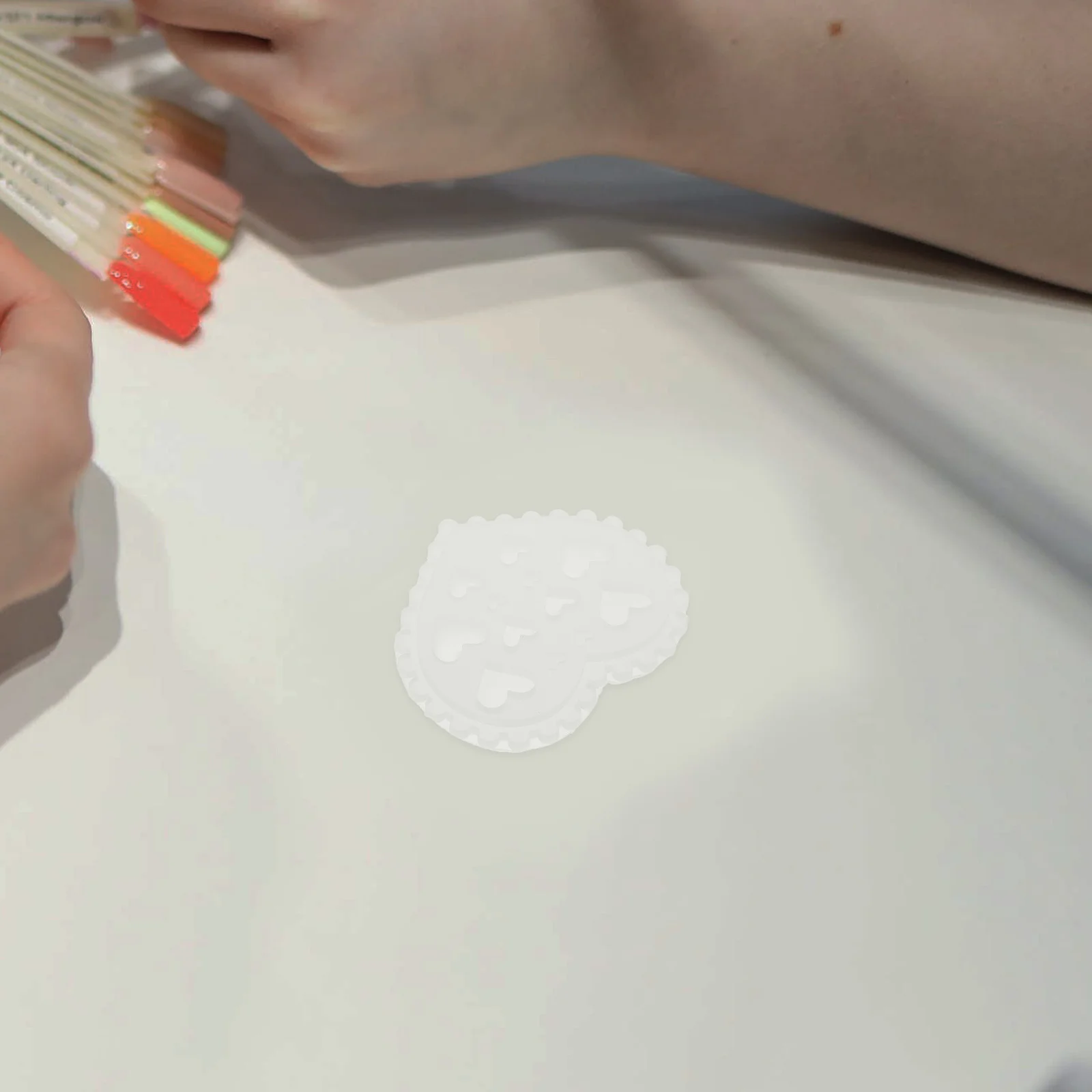 

3D Nail Silicone Mold Heart Mould Mini Charms Molds Creative Manicure Crystal DIY Template Nail Art Mold Tool Heart Mould