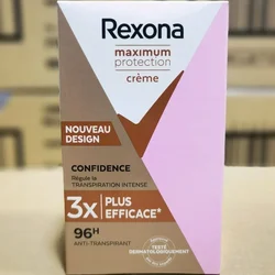 German Original  45ml Rexona Maximum Protection Cream Anti-perspiration Fresh Deodorizing Body Cream