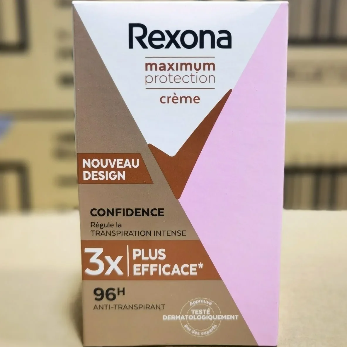 German Original  45ml Rexona Maximum Protection Cream Anti-perspiration Fresh Deodorizing Body Cream