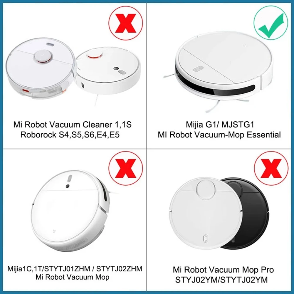 ملحقات روبوت المكنسة الكهربائية ، قطع قماش ممسحة ، فرشاة جانبية رئيسية ، شاومي G1 ، مي ، G1 ، أساسي