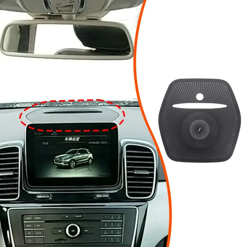 

Stainless Steel For Mercedes-Benz GLE GLS ML Dashboard Speaker Grille Automotive Horn Trim Car Accessories