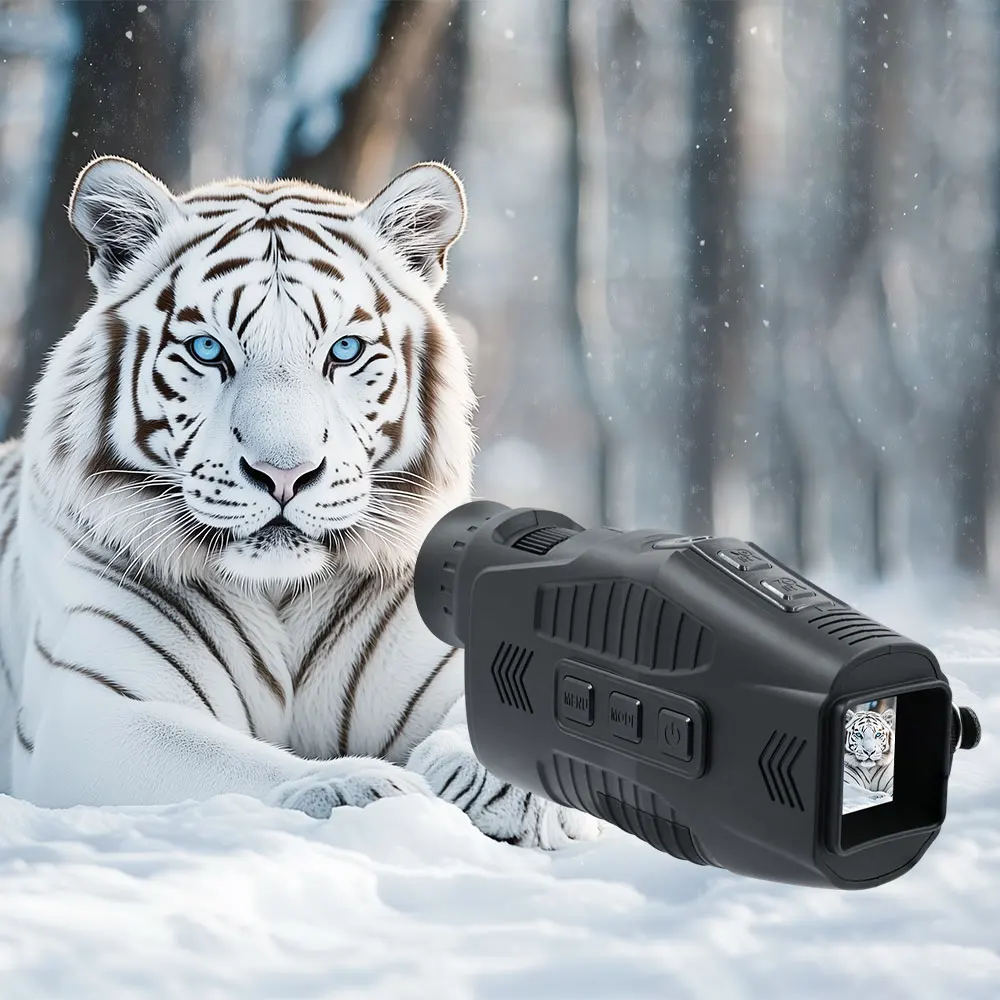 

R11 1080P Monocular Infrared Night Vision Device Day Night Use Photo Video 5X Digital 300M Full Dark Viewing Distanc For Hunting