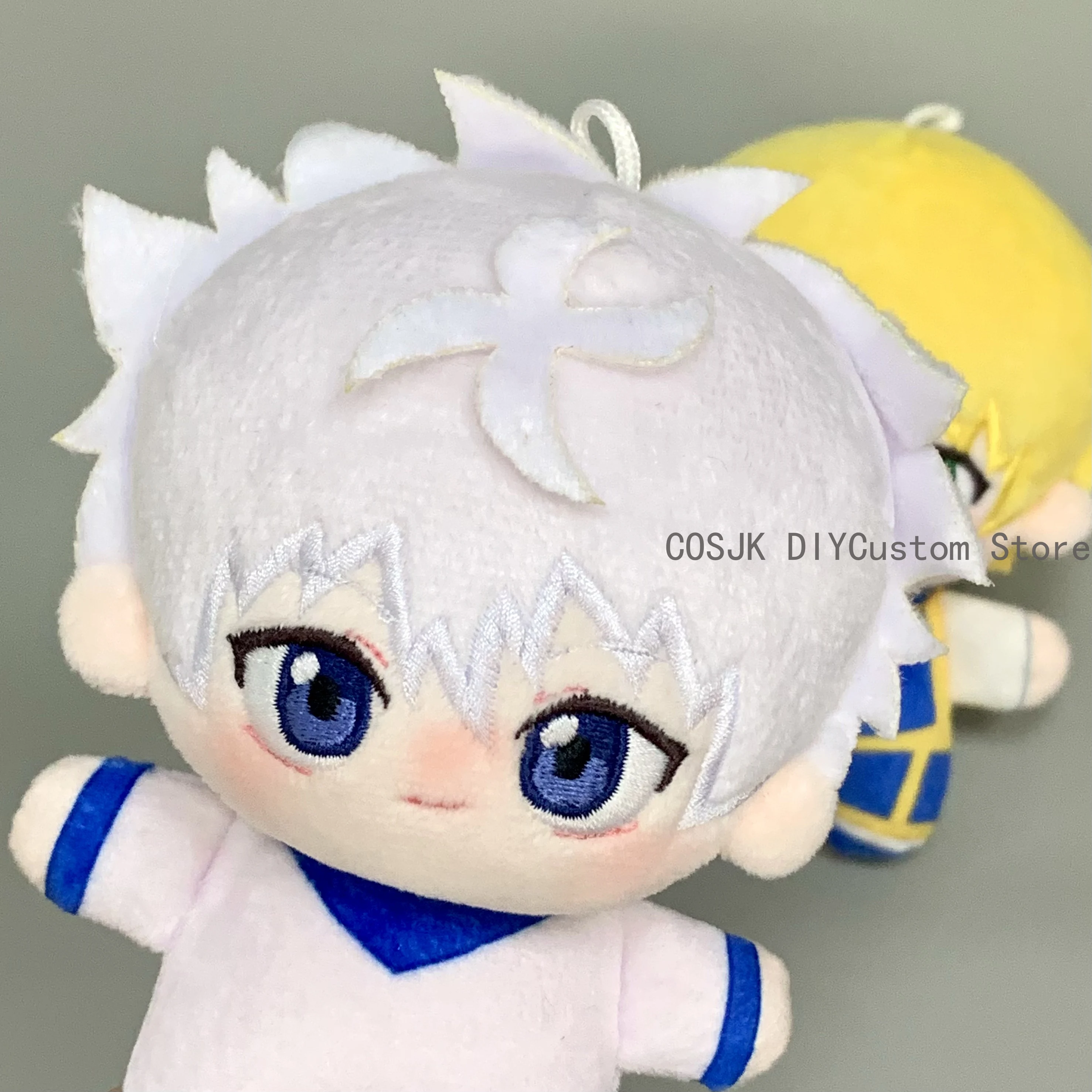 Kurapika Killua Zoldyck 10cm Anime Cute Starfish Body Mini Puppet Plush Pendant Keychain Figures Mascot Halloween Gift