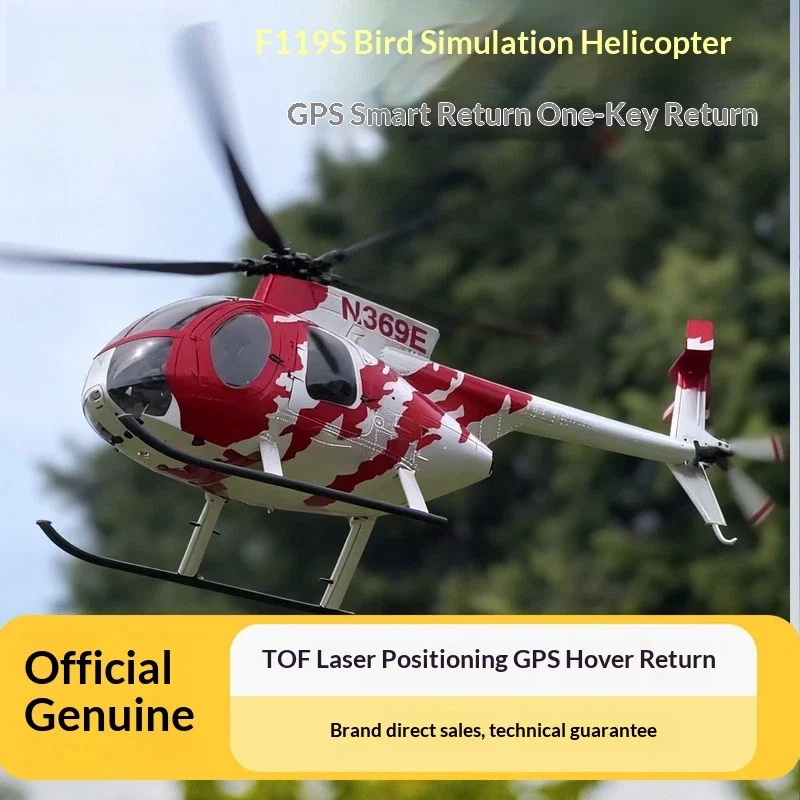 Yuxiang F119s Little Bird Armed Helicopter Gps Optical Flow Tof Brushless Motor Remote Control Rc Helicopter 2026 New Model