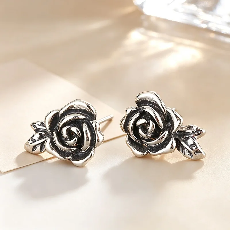 GANPUP Elegante Zirkonia-Perlen-Blütenblätter-Ohrstecker für Damen, Modischer Schmuck, Geschenk für Party und Hochzeit – Detail 8