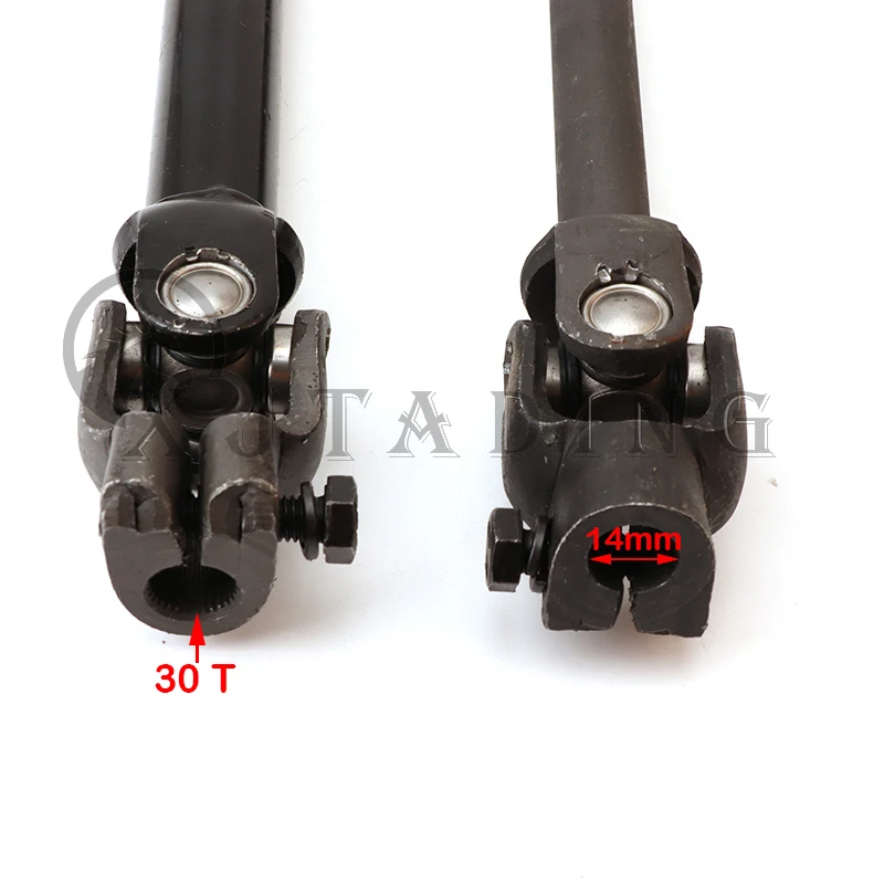 Nudillo de dirección ajustable para Buggy UTV, 745mm, 30T, varilla del eje de 200CC, 250CC