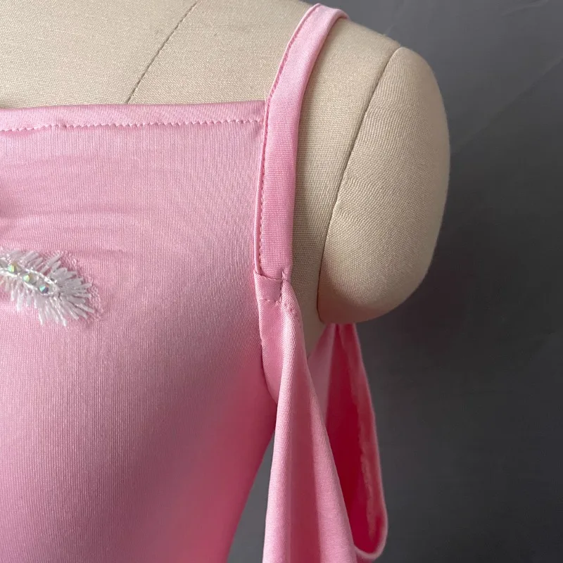 زي الرقص الشرقي المخصص، ملابس الممارسة الشرقية، ملابس الأداء الجماعي للمبتدئين، مجموعة تنورة ذيل السمكة المخصصة