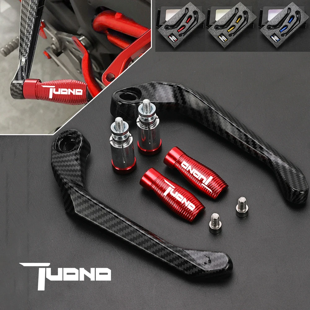 

22MM Handlebar Grips Guard Brake Clutch Lever Protector For APRILIA TUONO FactoRy TUONO V4 1100RR 1000R V4R TUONO/R Motorcycle
