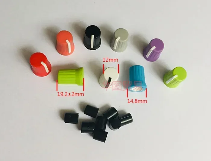 Colorful 25pcs/lot Rotary Control Knob fit For Pioneer XDJ-RX R1 RZ AERO DJM-T1 S9 DIY DJ