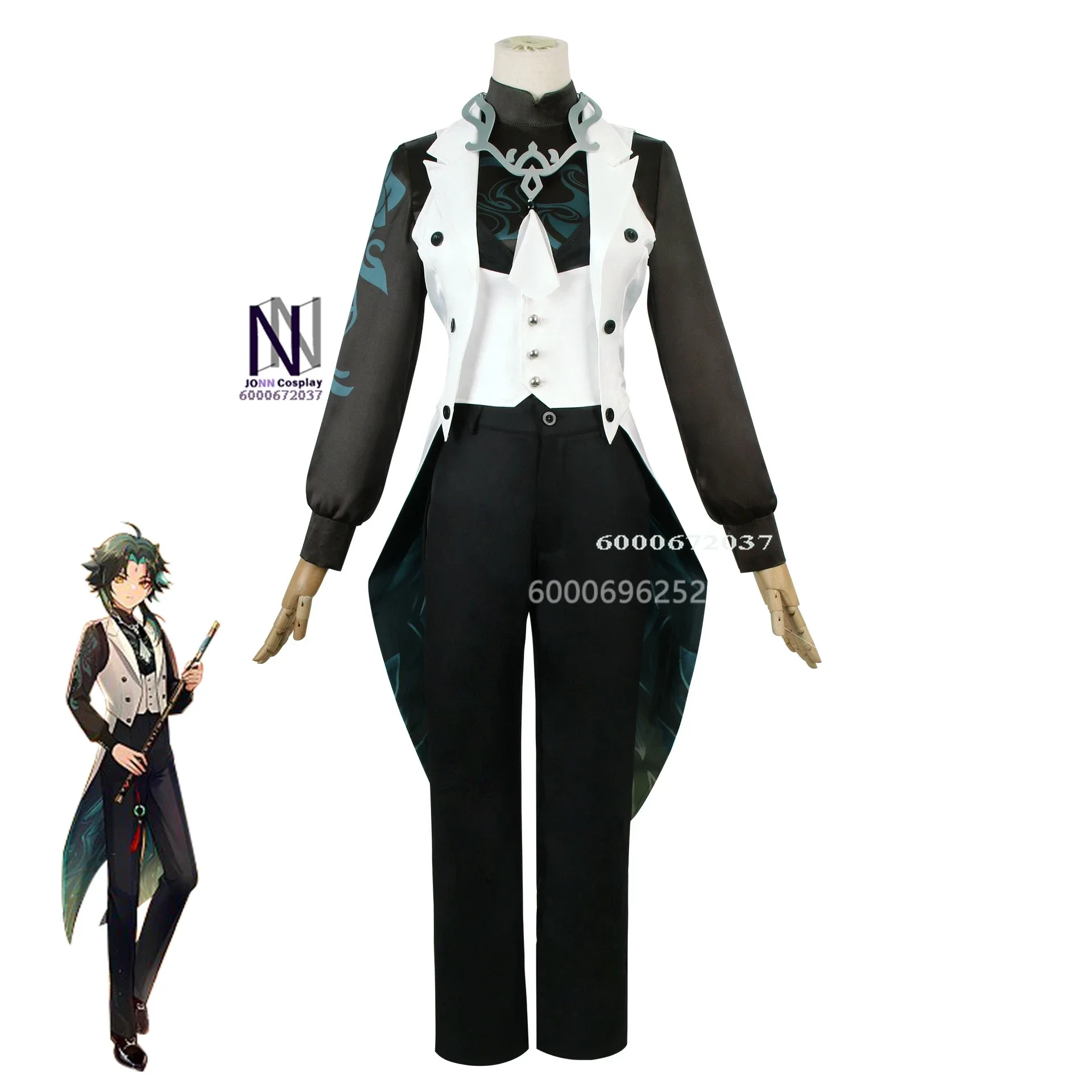 Genshin Impact Game Xiao Cosplay Symphony Concert Costume Adult Carnival Uniform Anime Halloween Masquerade Outfit New Arrival