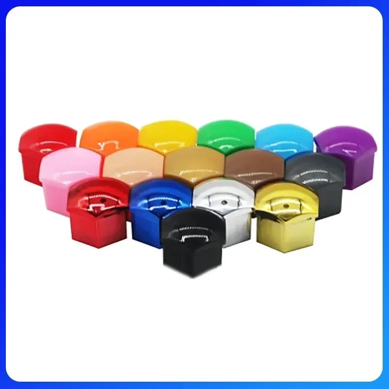 

For Bentley Bentayga Continental Mulsanne Azure Accessories 20Pcs Universal 17 19 21 mm Plastic Car Wheel Nut Covers Bolt Caps