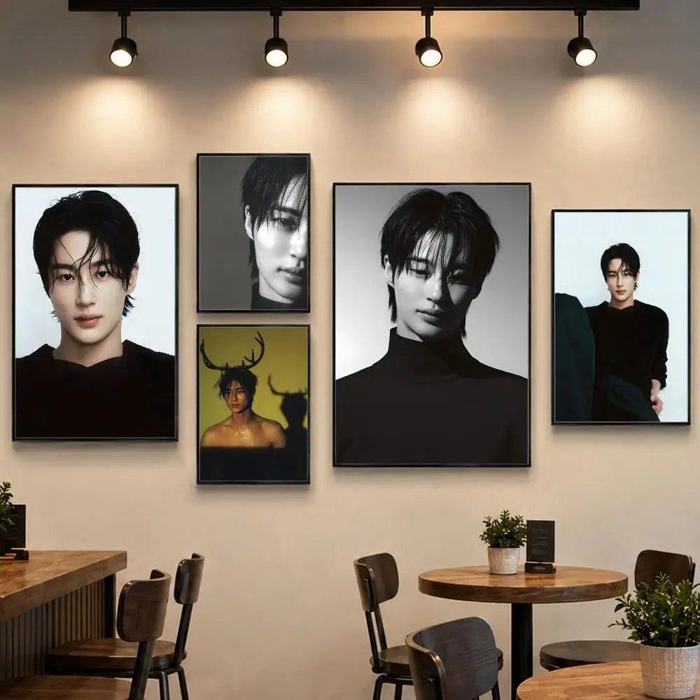 Actor B-Byun Woo Seok Poster PP Paper Decorative Wall Art for Living RoomsBedrooms Bars Cafes Stylish Home Decor Gift