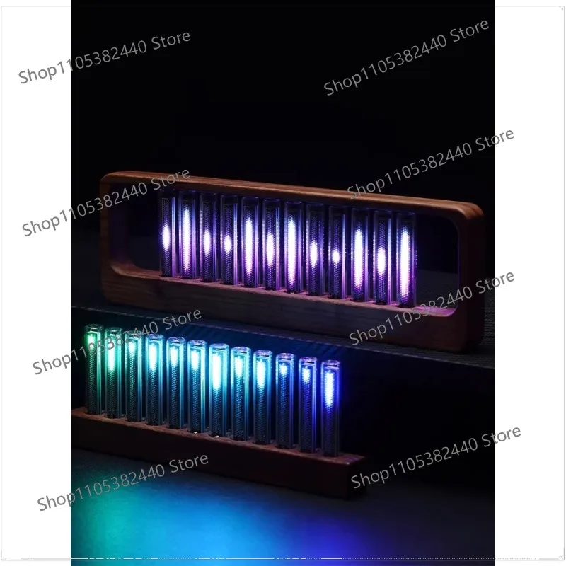 LED pickup light spectrum rhythm ambient light car tube music table with e-sports desktop ornament voice-activated gift