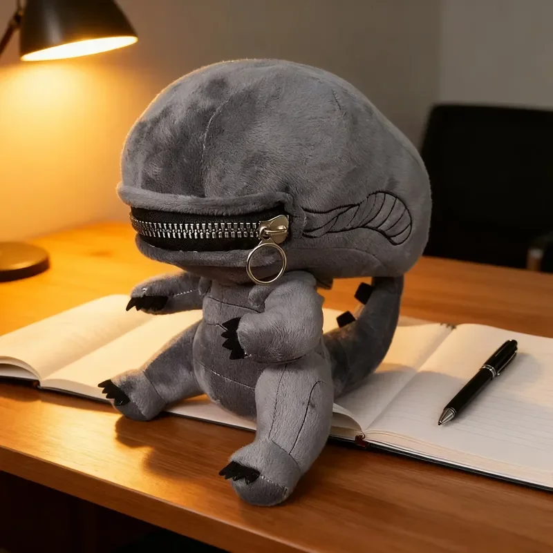 

25 см плюшевые игрушки Alien Xenomorph, мультяшные плюшевые куклы, мягкие плюшевые игрушки для мальчиков и девочек, фанатов, подарки на день рождения, Рождество