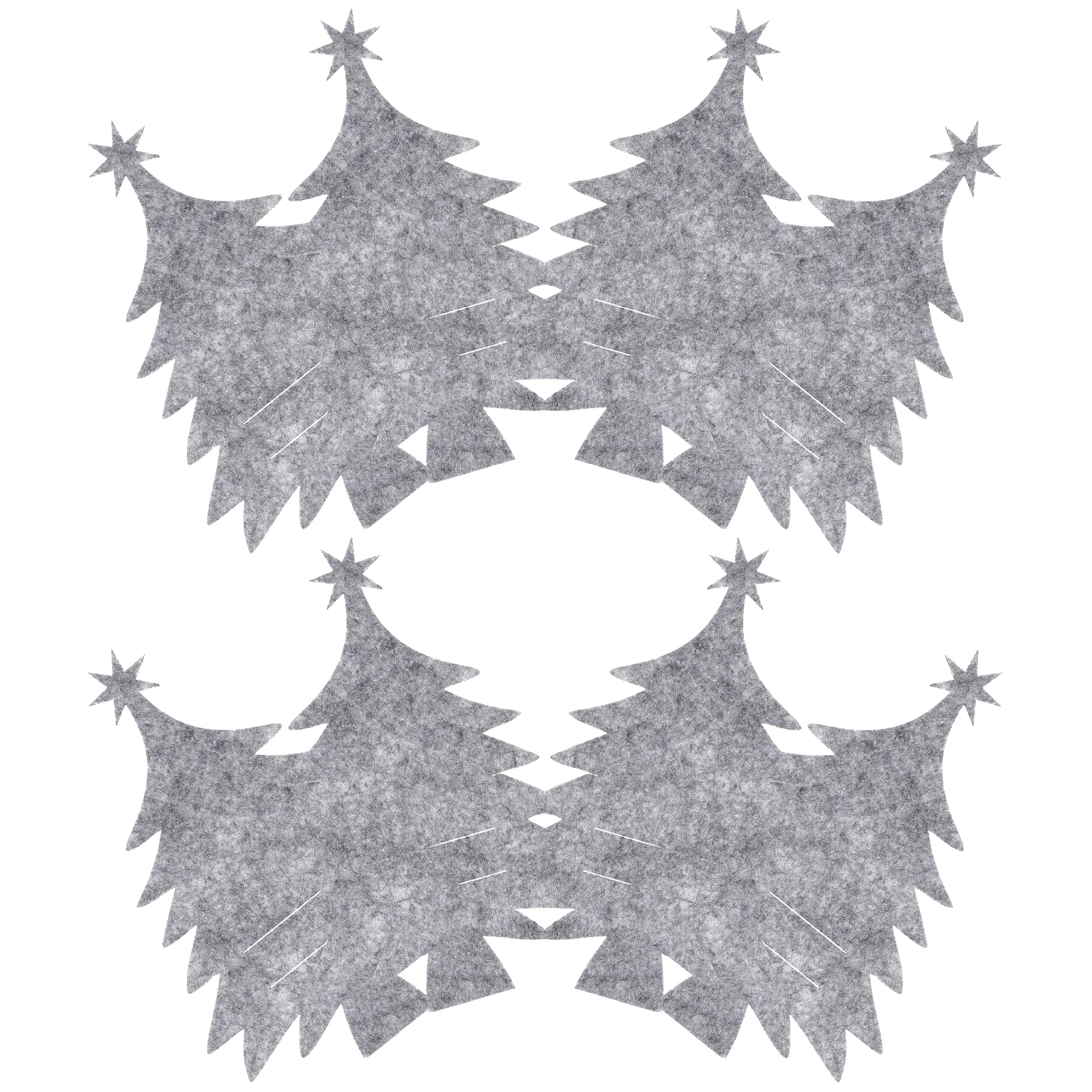 

8 Pcs Christmas Decor Cutlery Bag Set Silverware Holder for Party Tableware Holders