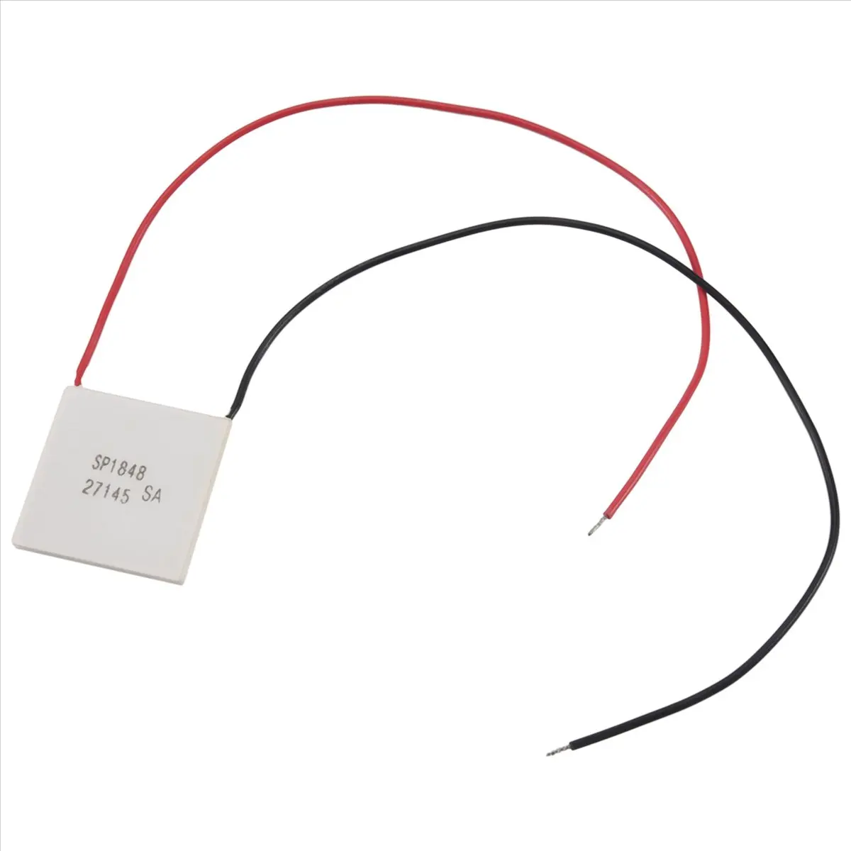 AT16 Thermoelectric Peltier Module, High Temperature Thermoelectric Power Generator Peltier TEG 150Celsius,White 40X40mm