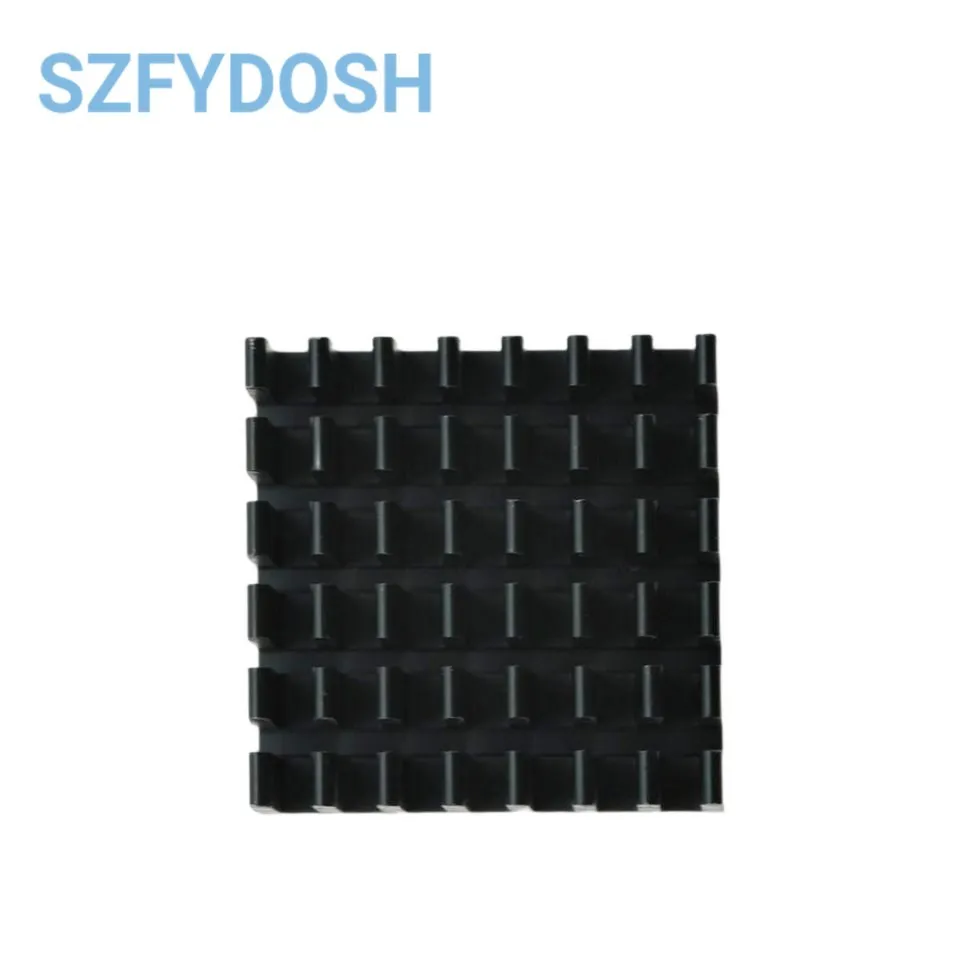 5PCS/LOT Heatsink Radiator Cooler Radiator 25x25x10MM Ack Fins Aluminum Heat Sink Cooling Block