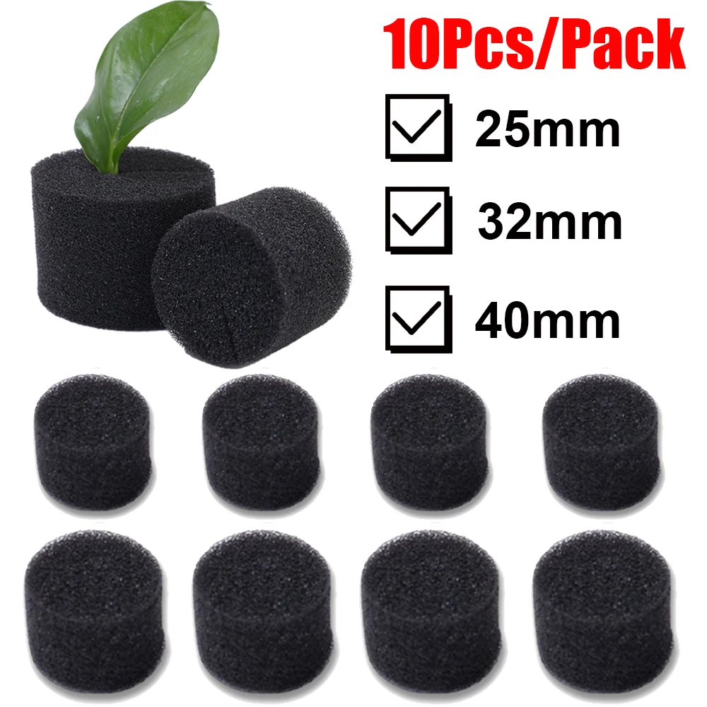 10Pcs Seedling Sponge Block Hydroponic Sponge Planting Tool For Greenhouse Gardening Vegetable Seedling Growth Garden Supplies