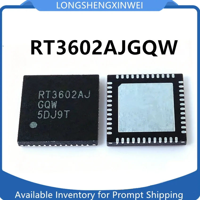 1PCS RT3602AJGQW Package QFN48 AC-DC Controller and Regulator Chip New Original in Stock