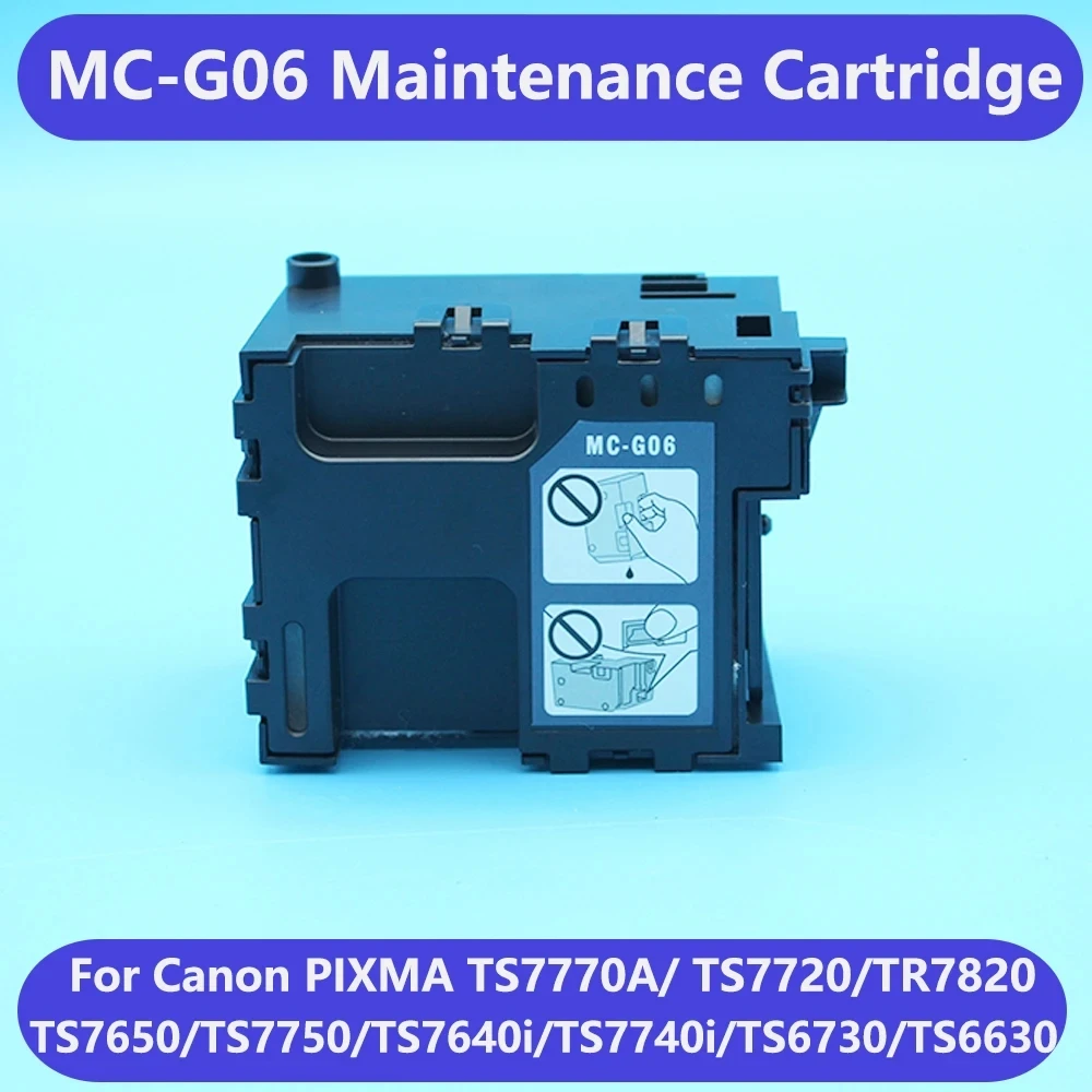 

Chip MC-G06 MC G06 Waste Ink Box For Canon Pixma TS7740i TS6730 TS6630 TS7680i TS7780i TS7780A TS7780 Printers Maintenance Tank