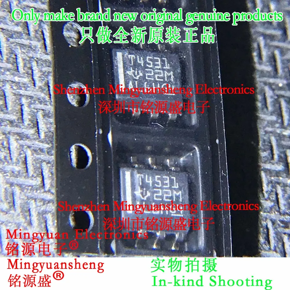 

Mingyuansheng Brand New Original Genuine Ths4531Idr Ths4531Id Ths4531 Silk Screen Printing T431 Package Sop8 Ic Differential Amplifier Chip